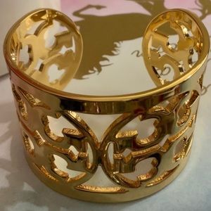 Tory Burch Gold Cuff Bracelet